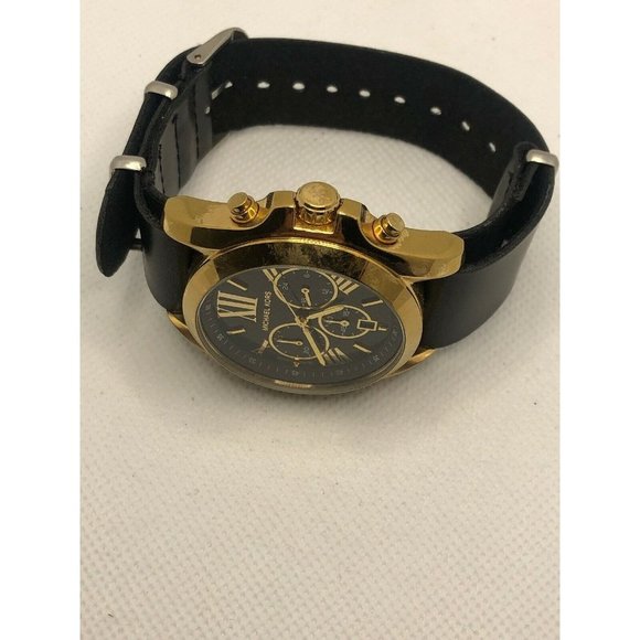 Michael Kors MK5739 Women Leather Analog Black Dia main image 8
